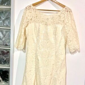 Vintage cream dress